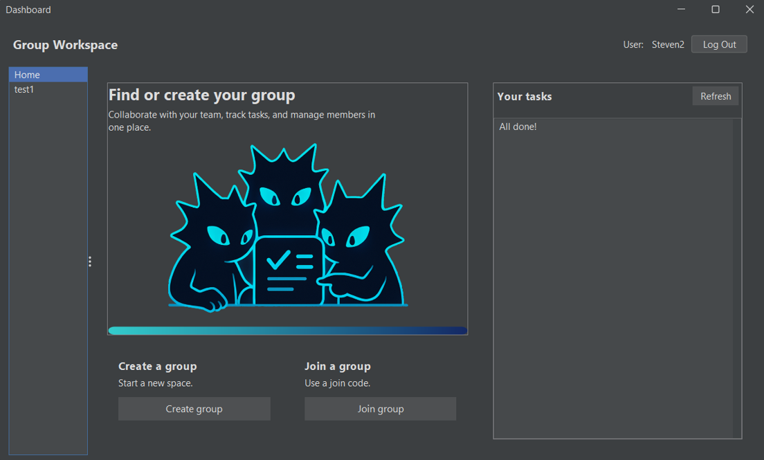 GroupFlow demo screenshot